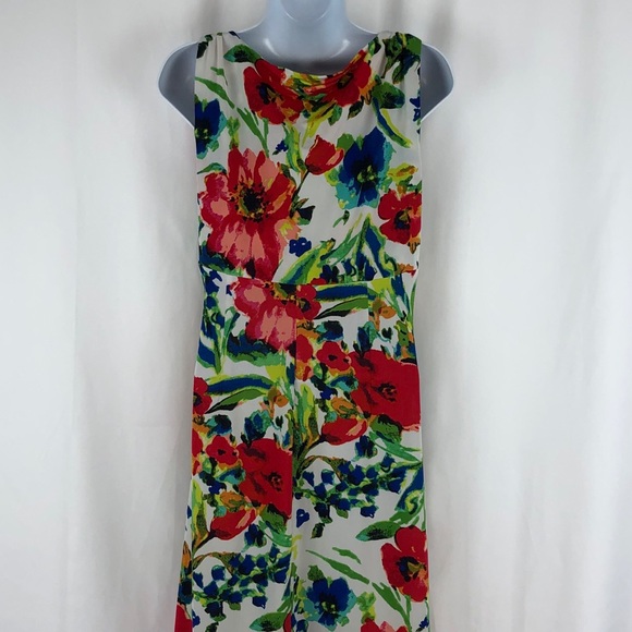 Ralph Lauren faux wrap knit sleeveless dress 6 - Picture 11 of 13